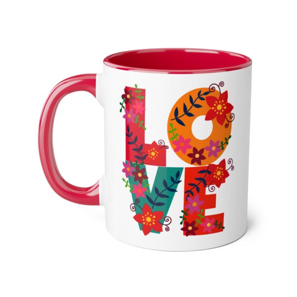 'Love' Retro Valentine Accent Mug, 11oz - Image 18